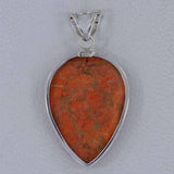 925 Sterling Silver Sponge Coral Pendant