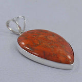 Sponge Coral 925 Sterling Silver Pendant