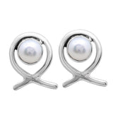 Rainbow Moonstone Silver Earrings