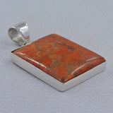 925 Sterling Silver Sponge Coral Pendant