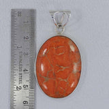 925 Starling Silver Sponge Coral Pendant