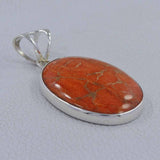 925 Starling Silver Sponge Coral Pendant