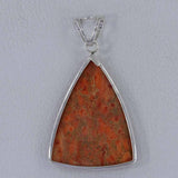 Sponge Coral 925 Sterling Silver Pendant