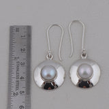 Natural Pearl Jewelry Set 925 Sterling Silver