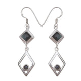 Labradorite Silver Earring