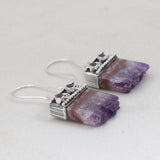 Amethyst 925 Silver Earring