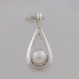 Natural Pearl Jewelry Set 925 Sterling Silver