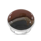 Ocean Jasper Statement Silver Ring