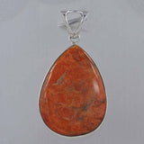 925 Starling Silver Sponge Coral Pendant