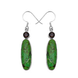 925 Sterling Silver Mohave Turquoise Earring