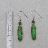 925 Sterling Silver Mohave Turquoise Earring