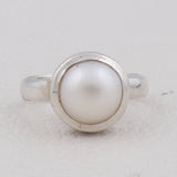 Natural Pearl Jewelry Set 925 Sterling Silver