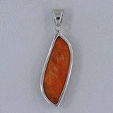 Sponge Coral 925 Sterling Silver Pendant