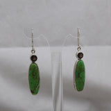 925 Sterling Silver Mohave Turquoise Earring