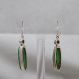 925 Sterling Silver Mohave Turquoise Earring