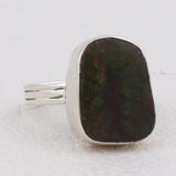 Natural Ammolite Sterling Silver Jewelry Set