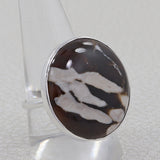 Ocean Jasper Statement Silver Ring