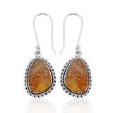 Citrine 925 Silver Earring