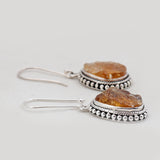 Citrine 925 Silver Earring