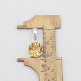 925 Sterling Silver Citrine Pendants