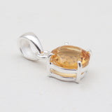 925 Sterling Silver Citrine Pendants