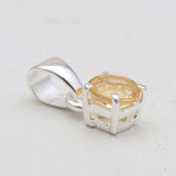 925 Sterling Silver Citrine Pendants