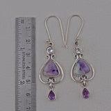 925 Sterling Silver Pendant Set Made with Morado Opal Gemstone