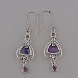 925 Sterling Silver Pendant Set Made with Morado Opal Gemstone