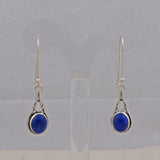 925 Sterling Silver Pendant Set Made with Lapis Lazuli Gemstone