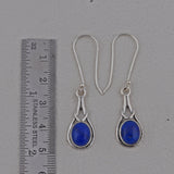 925 Sterling Silver Pendant Set Made with Lapis Lazuli Gemstone