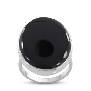 Natural Ocean Jasper Silver Rings