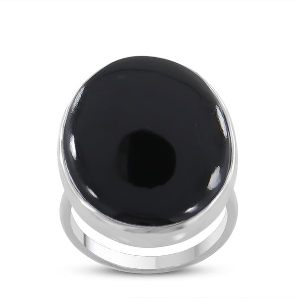 Natural Ocean Jasper Silver Rings