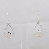 Ethiopian Opal Silver Earrings