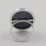 Natural Ocean Jasper Silver Ring