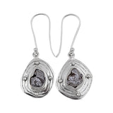 925 Sterling Silver Pendant Set Made with  Campo Del Cielo  Gemstone