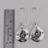 925 Sterling Silver Pendant Set Made with  Campo Del Cielo  Gemstone