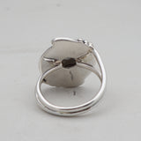 Natural Mystic Quartz Silver Ring