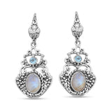 Ethiopian Opal Silver Earring