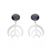 925 Sterling Silver Labradorite Earring