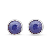 Tanzanite Silver Earring