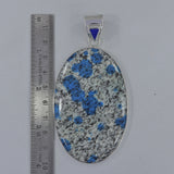 K2 Jasper Silver Pendant