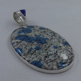 K2 Jasper Silver Pendant