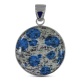 K2 Jasper Silver Pendant