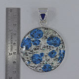 K2 Jasper Silver Pendant