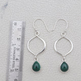 Labradorite Silver Earring