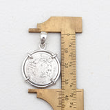 925 Sterling Silver Coin Pendants