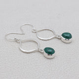 Labradorite Silver Earring