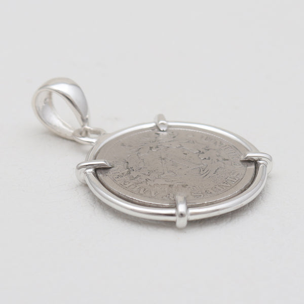 925 Sterling Silver Coin Pendants