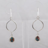 Labradorite Silver Earring