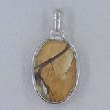 925 Silver Brecciated Mookaite Pendant